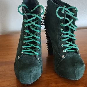 Bella luna leather ankle boots